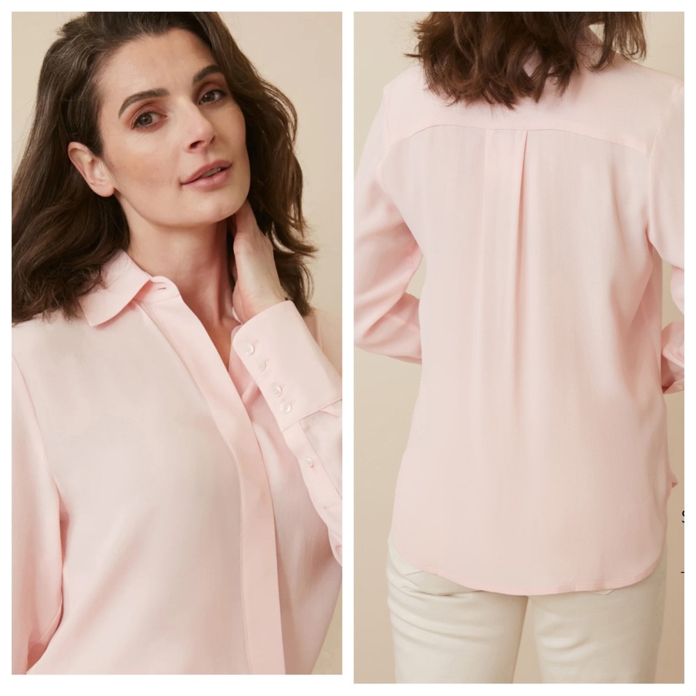 Elegant Pink Women's Blouse